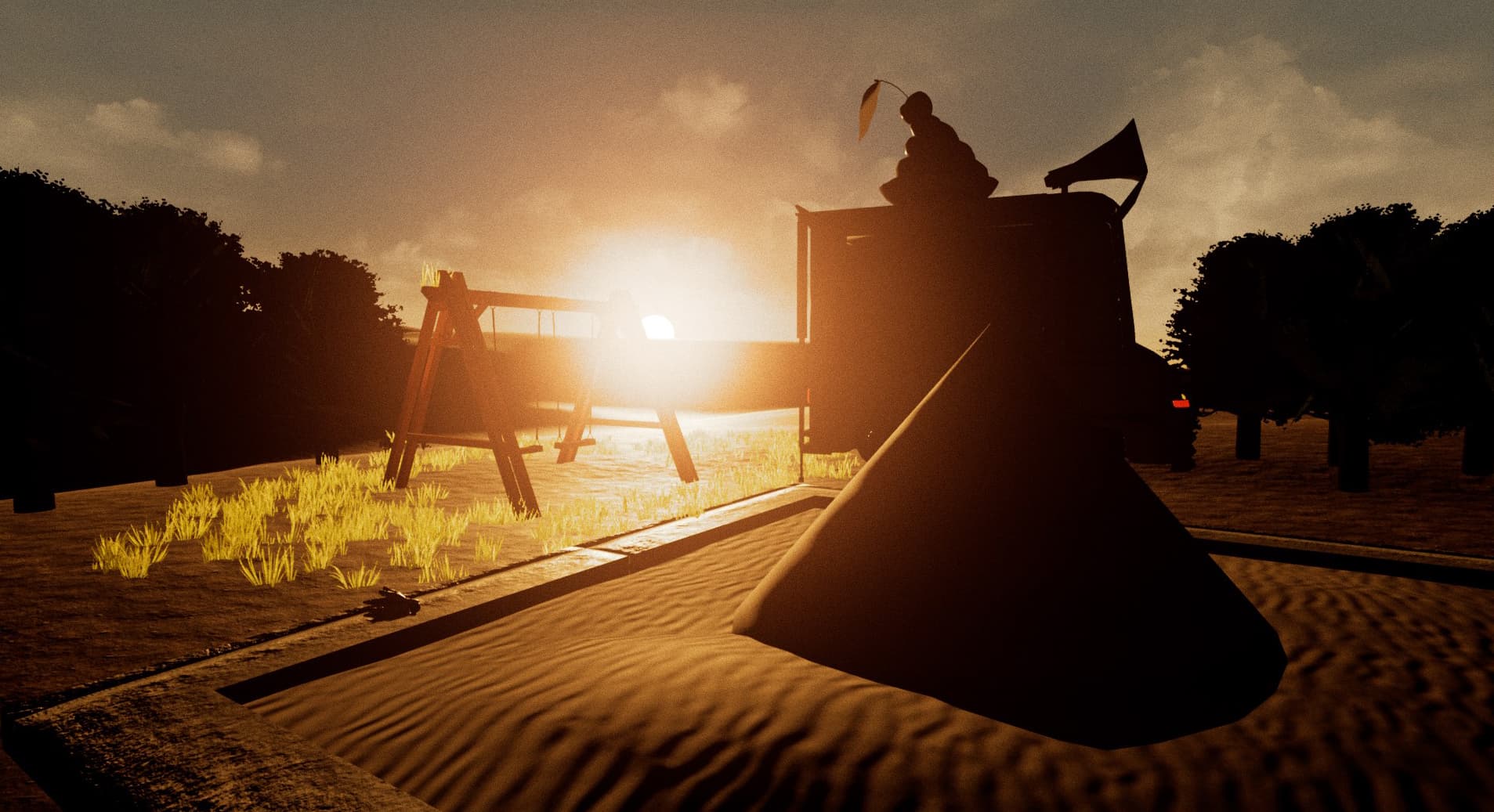 Environmental storytelling through light and shadow