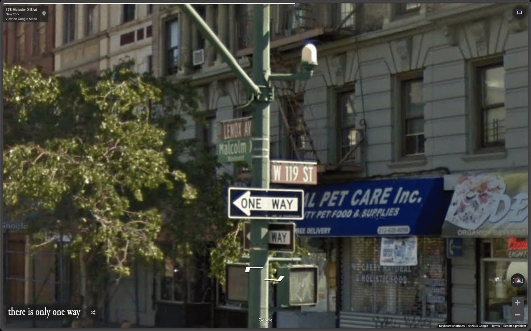 there is only one way website