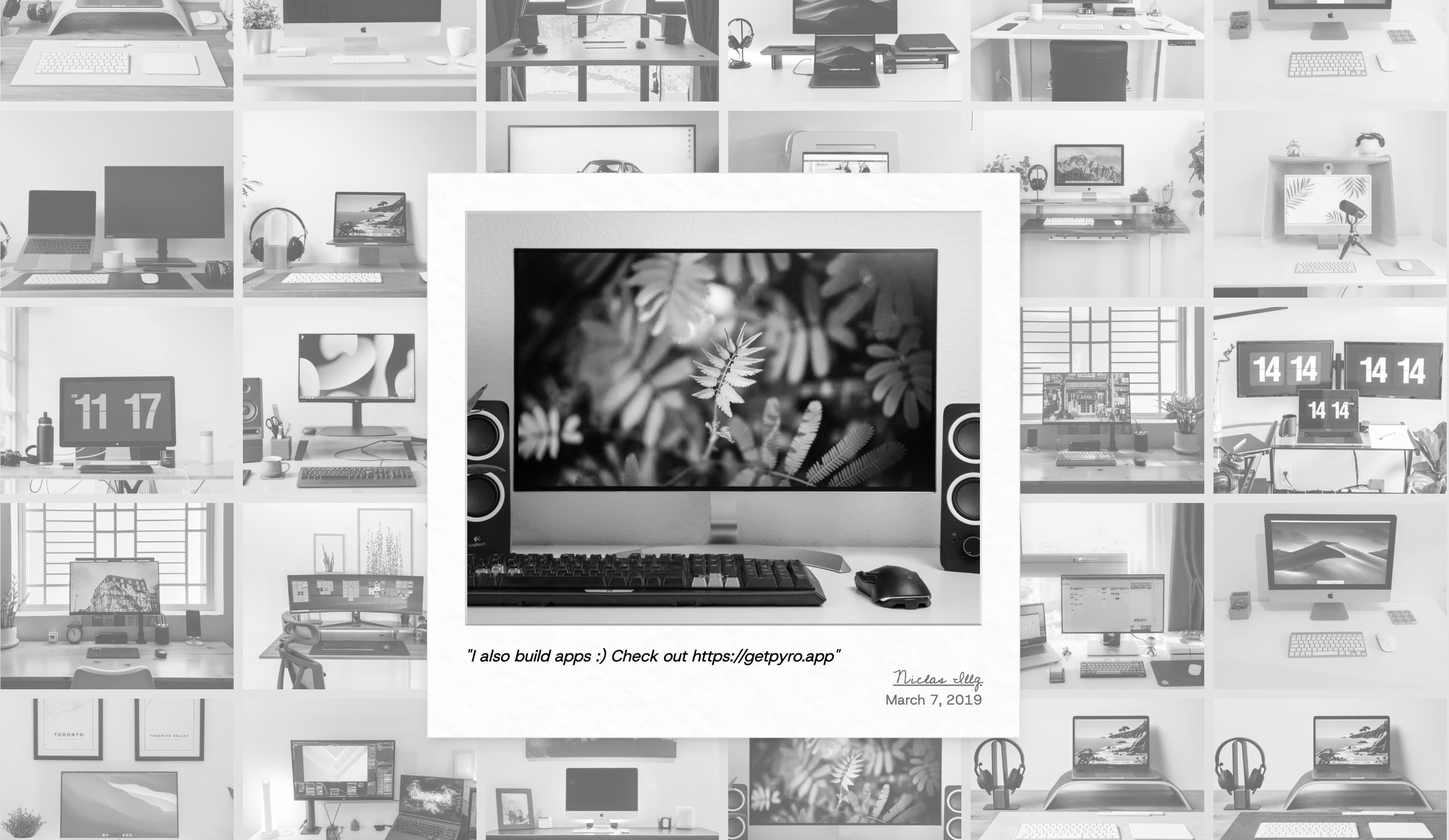 App promotion as aesthetic afterthought