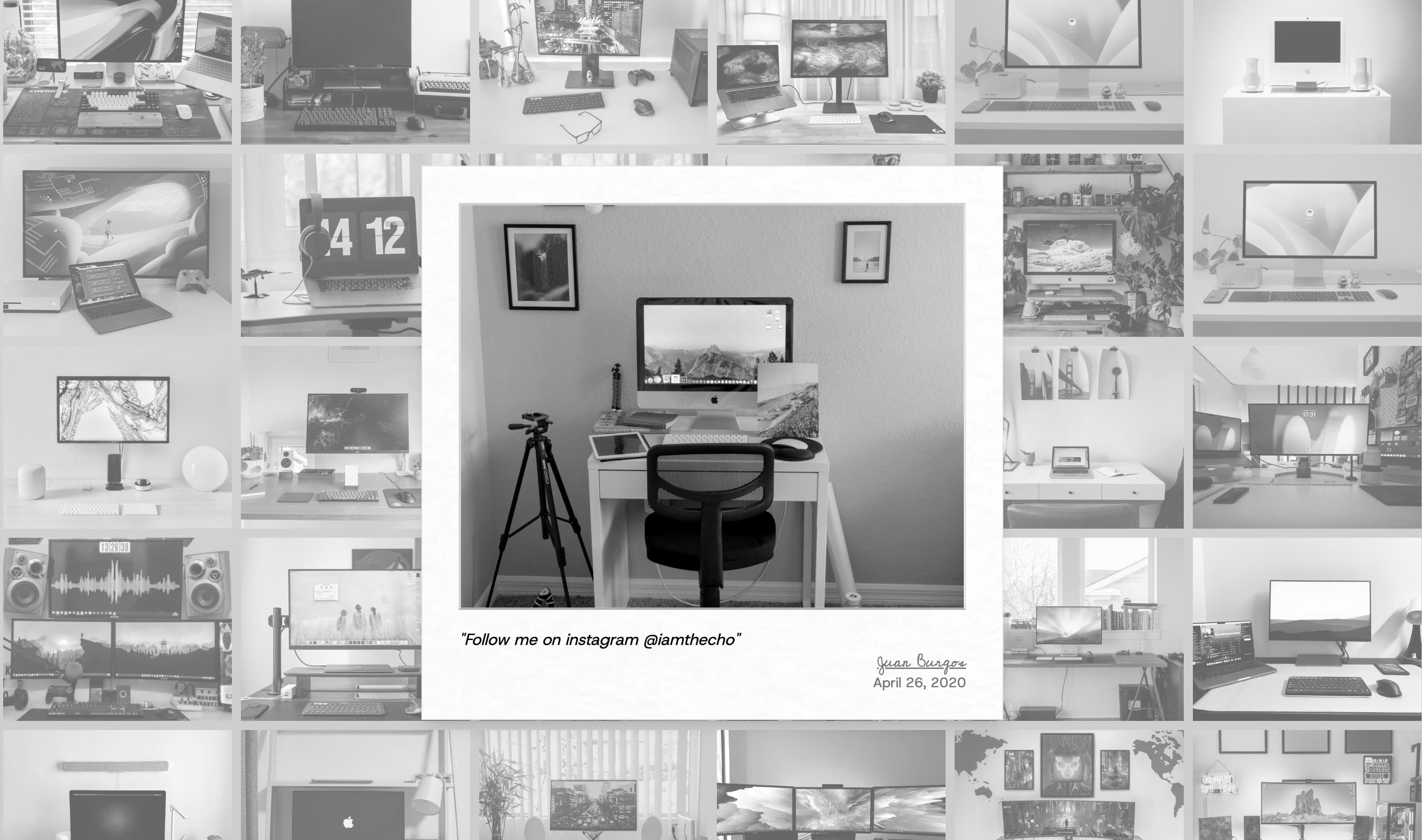 Instagram invitation in workspace documentation