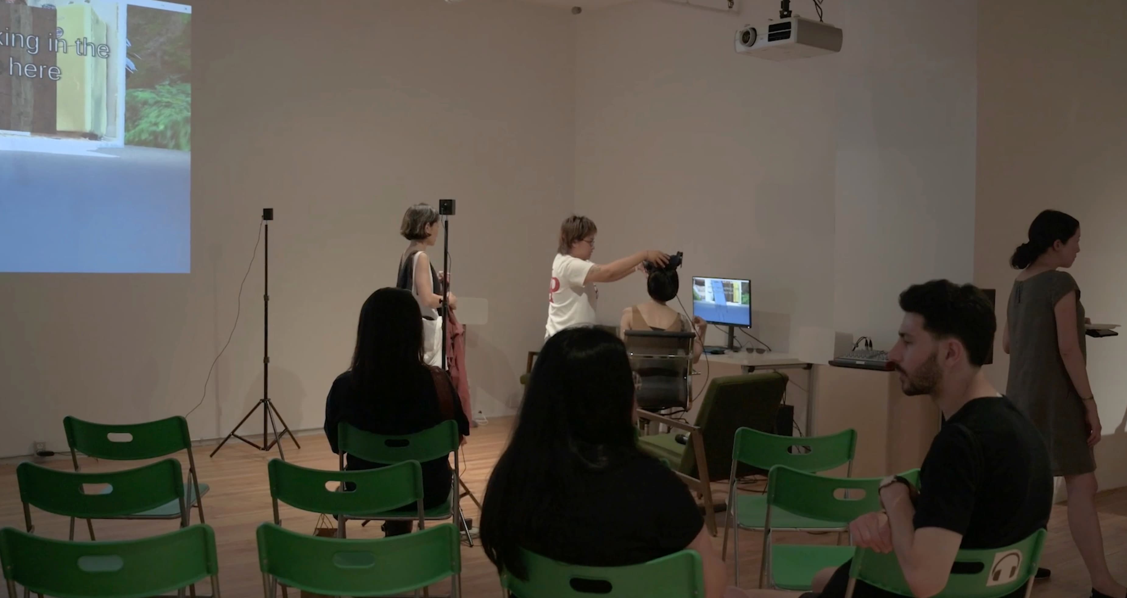 Residency presentation at Ada X, Montréal